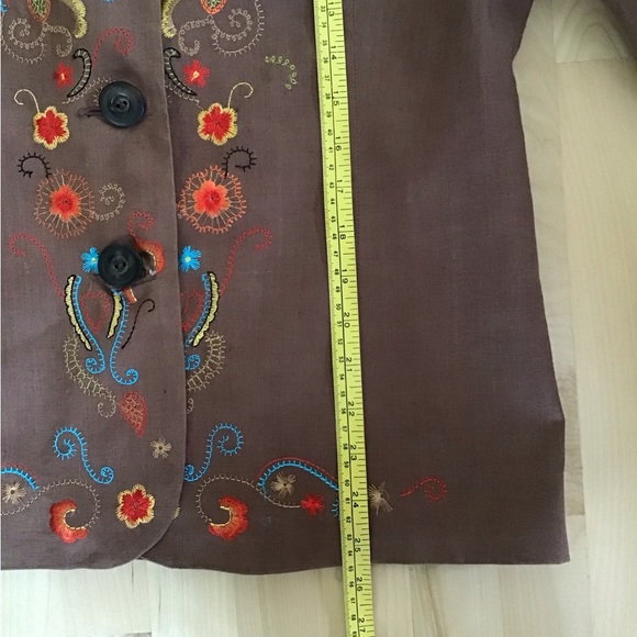 💯% Linen Blazer  🌸 - Picture 5 of 11